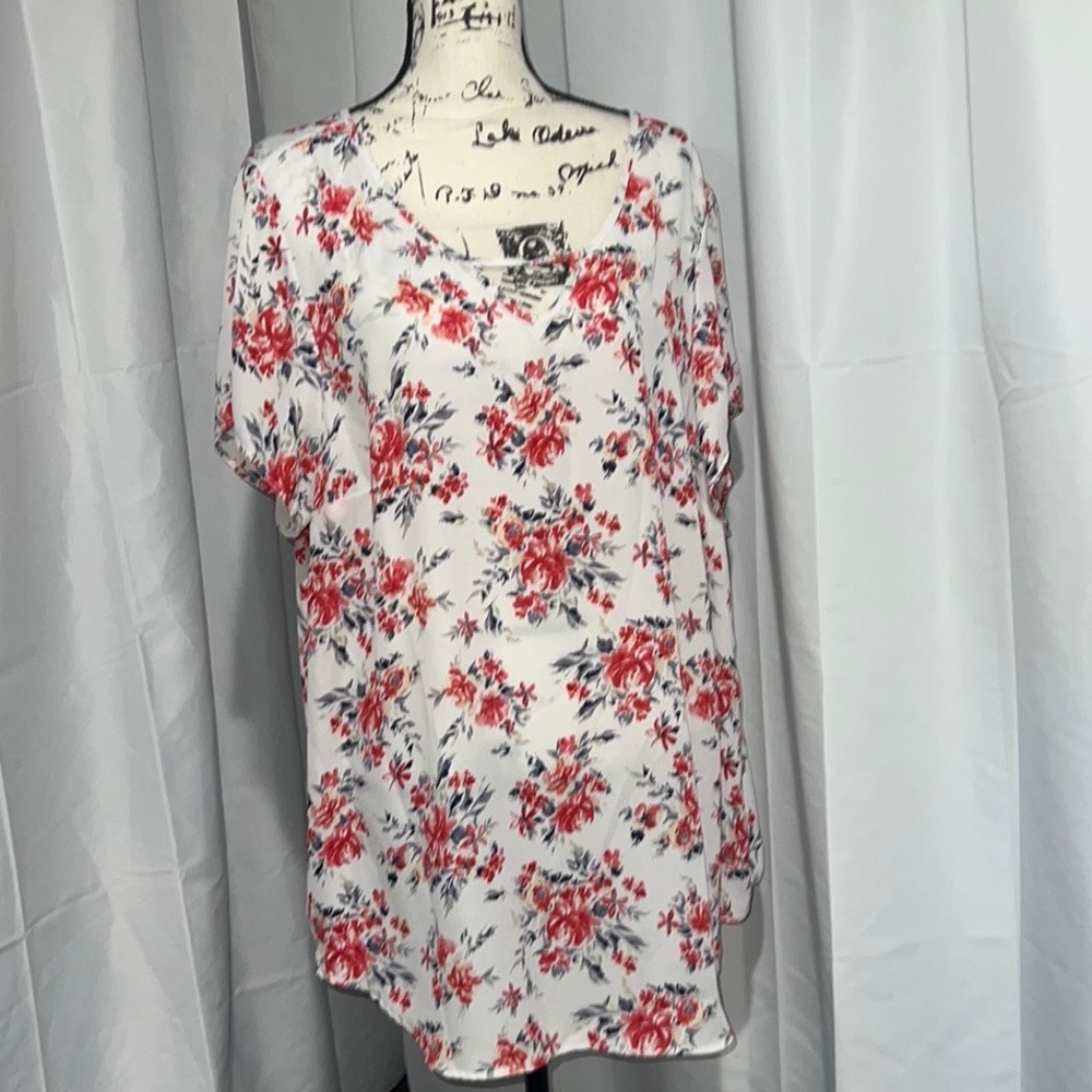Torrid Floral Blouse